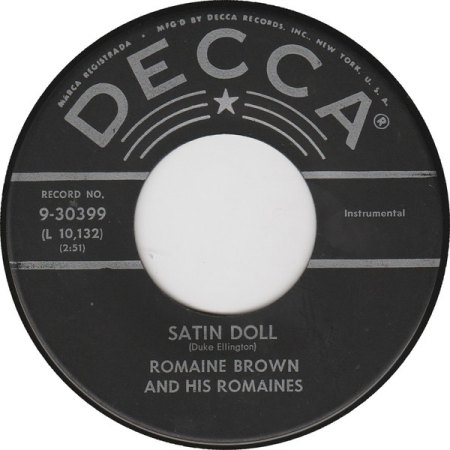 ROMAINE BROWN AND HIS ROMAINES