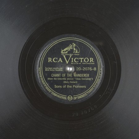 SONS OF THE PIONEERS