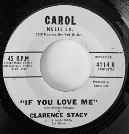 CLYDE STACY / CLARENCE STACY