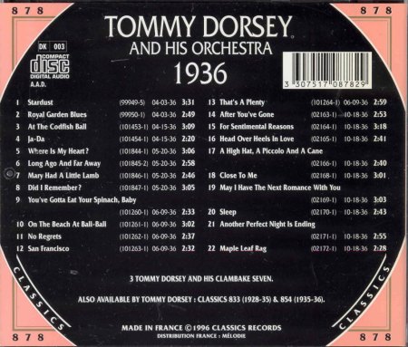 TOMMY DORSEY