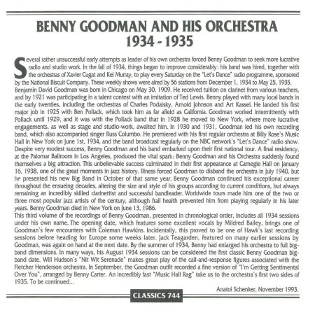 BENNY GOODMAN