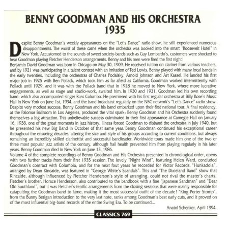 BENNY GOODMAN
