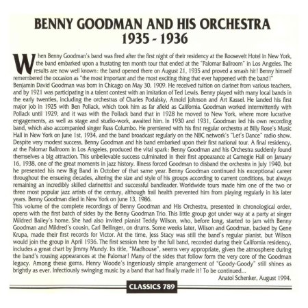 BENNY GOODMAN