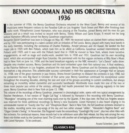 BENNY GOODMAN