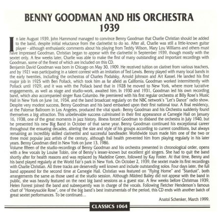 BENNY GOODMAN