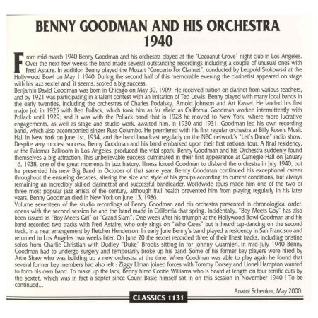 BENNY GOODMAN