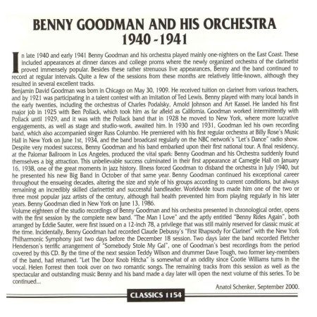 BENNY GOODMAN