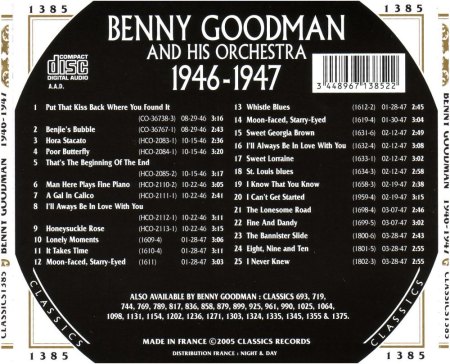 BENNY GOODMAN