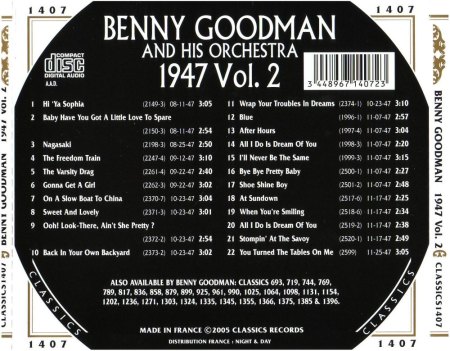 BENNY GOODMAN