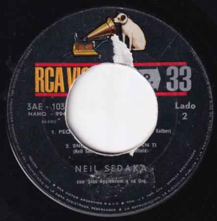 NEIL SEDAKA auf RCA BRASILIEN