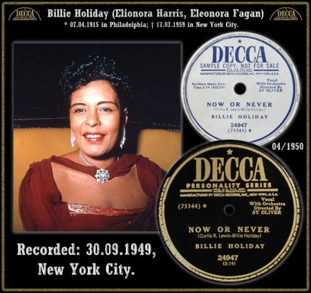 BILLIE HOLIDAY