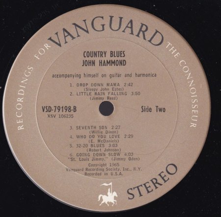 JOHN HAMMOND  (1942 - 2026)