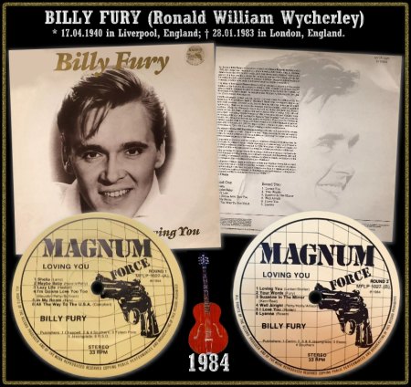 Billy Fury - LPs