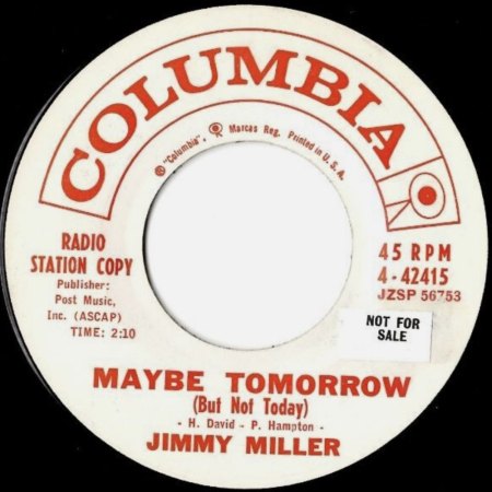 JIMMY MILLER (USA)