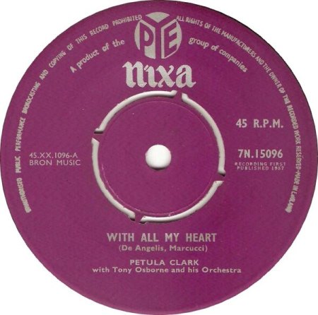 (Le) GONDOLIER/WITH ALL MY HEART