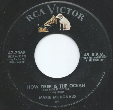 MARIE McDONALD The Body