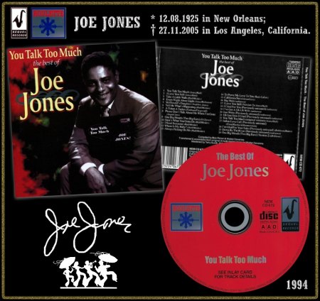JOE JONES - Kurz-Bio und Single-Disco