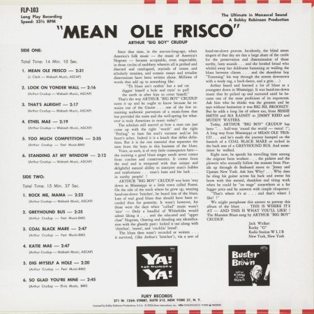 ARTHUR 'Big Boy' CRUDUP