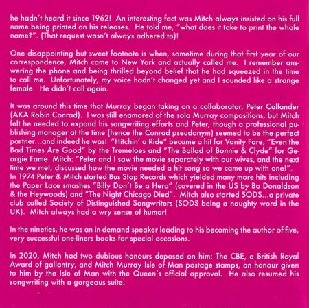 MITCH (MISTER) MURRAY