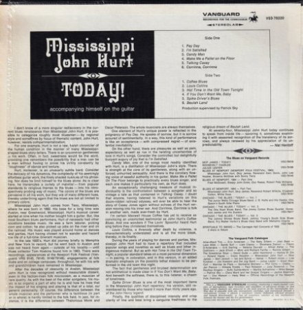 MISSISSIPPI JOHN HURT