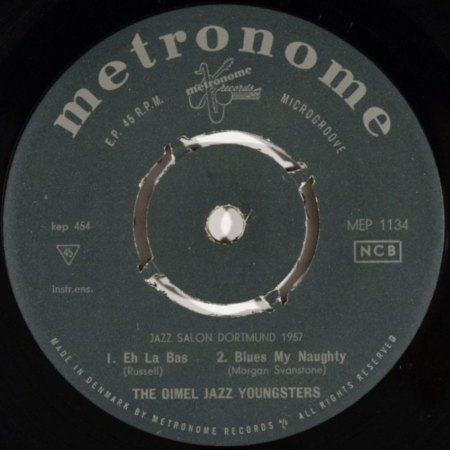 THE OIMEL JAZZ YOUNGSTERS (D)