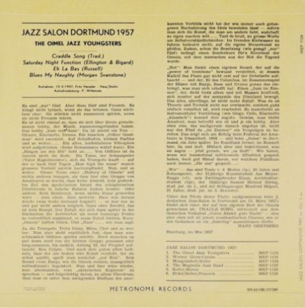 THE OIMEL JAZZ YOUNGSTERS (D)