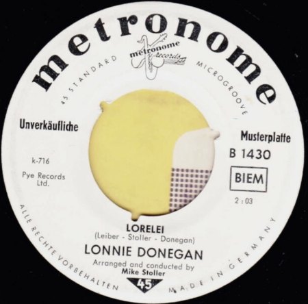 LONNIE DONEGAN