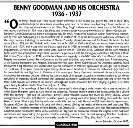 BENNY GOODMAN