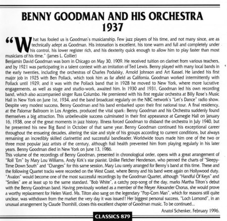 BENNY GOODMAN