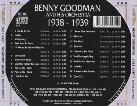 BENNY GOODMAN