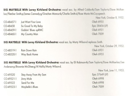 BIG MAYBELLE (Smith) - R&B Woman (6)