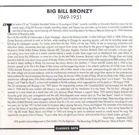 BIG BILL BROONZY