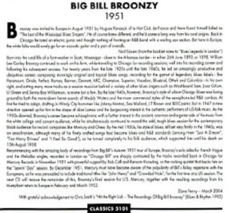BIG BILL BROONZY