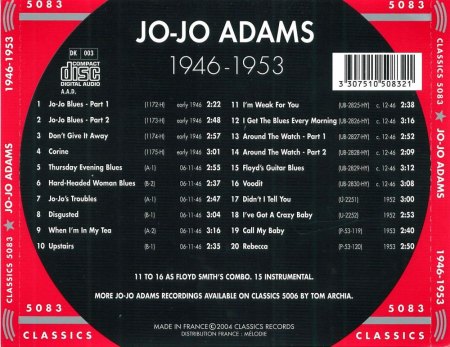 JO JO ADAMS
