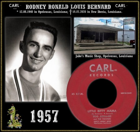 ROD BERNARD - Cajun und Rocknroll