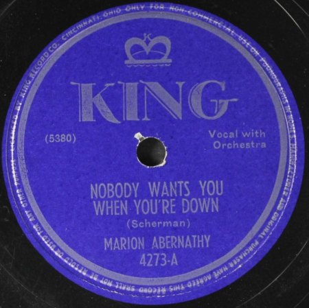 MARION ABERNATHY - RnB-Woman