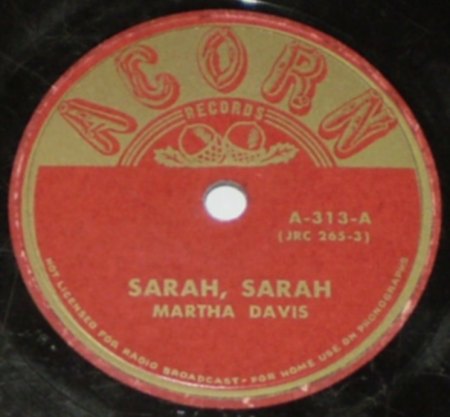 MARTHA DAVIS