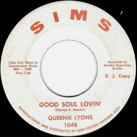 MARIE "QUEENIE" LYONS