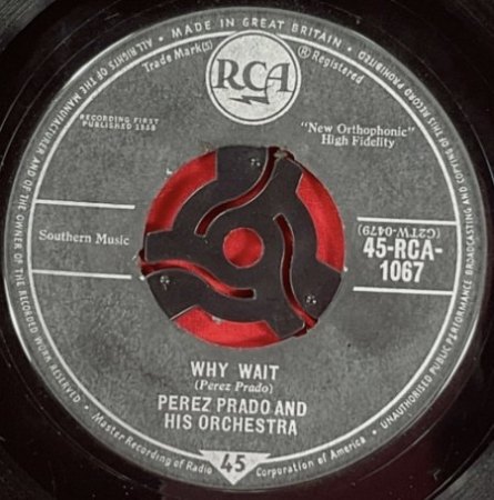WHY WAIT - Perez Prado - Original und deutsche Vokalversion