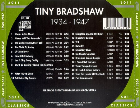 TINY BRADSHAW