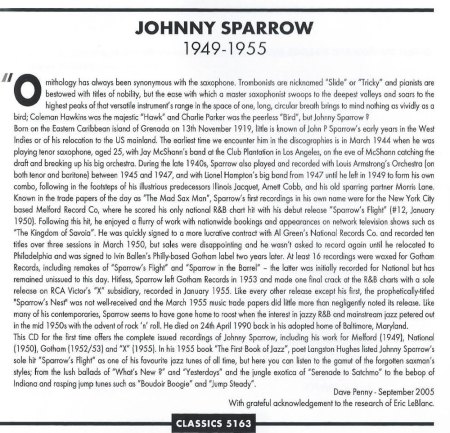 JOHNNY SPARROW