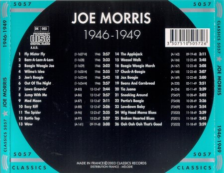 JOE MORRIS ORCHESTRA