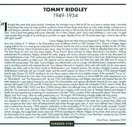 TOMMY RIDGLEY