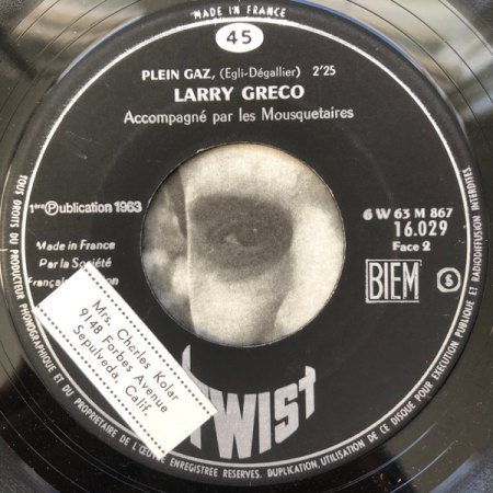 LARRY GRECO
