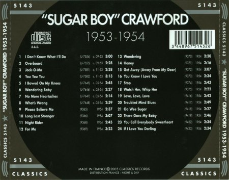 JAMES SUGAR BOY CRAWFORD