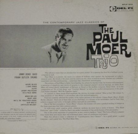 PAUL MOER TRIO
