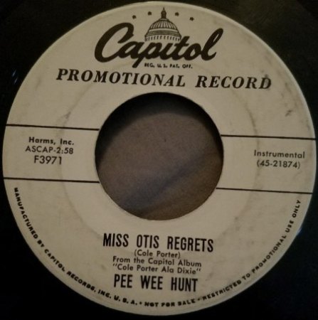 PEE WEE HUNT