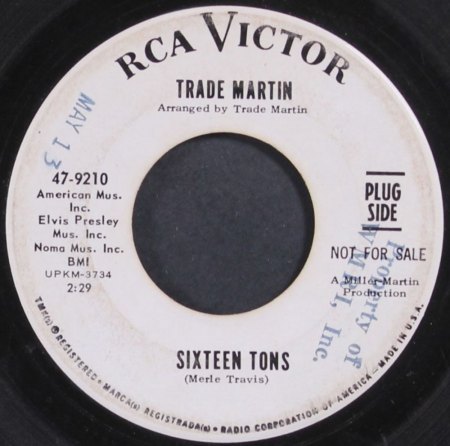 Sixteen Tons -Tennessee Ernie Ford und deutsche Covers