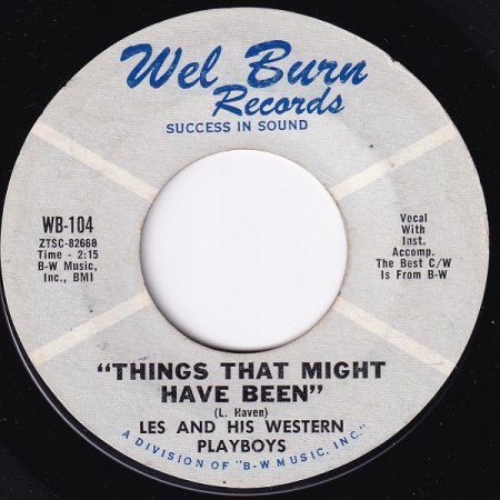 LES and his WESTERN PLAYBOYS