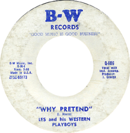 LES and his WESTERN PLAYBOYS